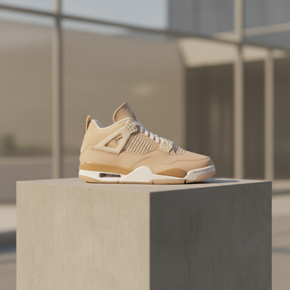 Air Jordan 4 su piedistallo